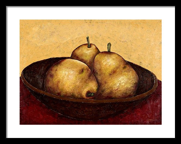 Anjou Pears In Bowl