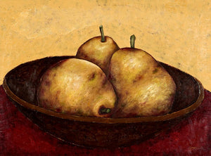 Anjou Pears In Bowl